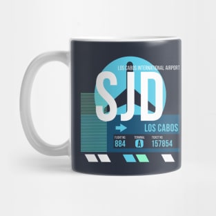 Los Cabos (SJD) Mexico // Sunset Baggage Tag Mug